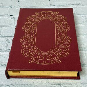 The Autobiography of Benjamin Franklin Easton Press 1976 Leather Bound Book Burg